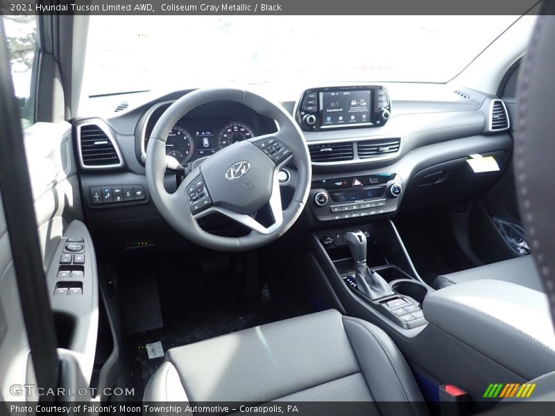 Coliseum Gray Metallic / Black 2021 Hyundai Tucson Limited AWD