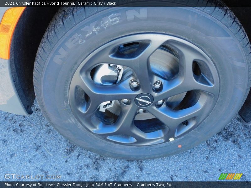 Ceramic Gray / Black 2021 Chrysler Pacifica Hybrid Touring