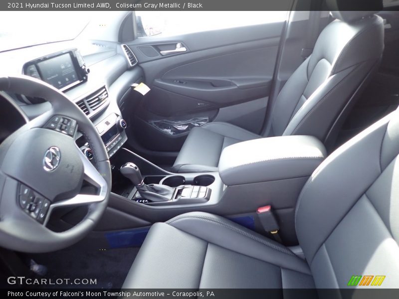 Coliseum Gray Metallic / Black 2021 Hyundai Tucson Limited AWD
