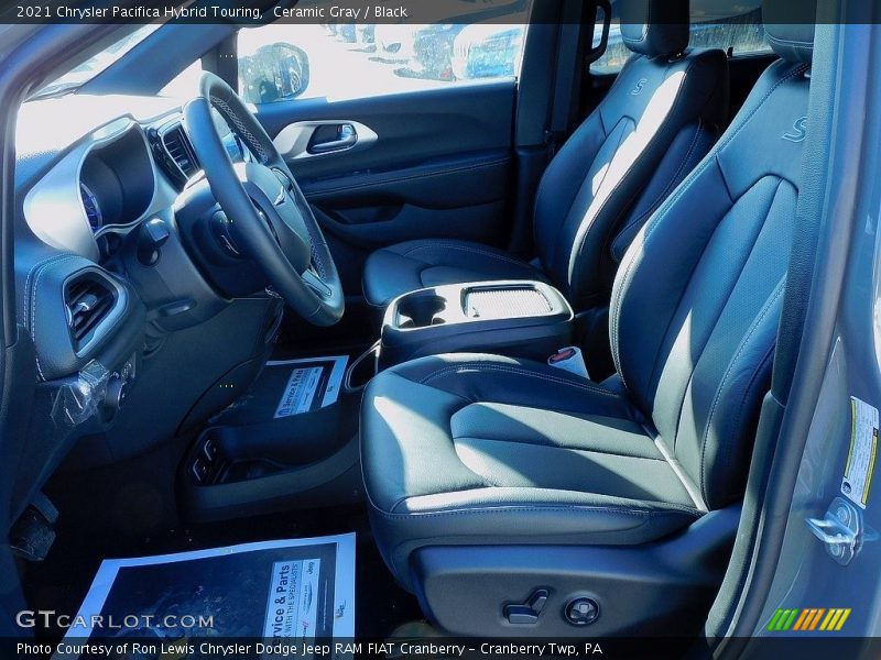 Ceramic Gray / Black 2021 Chrysler Pacifica Hybrid Touring