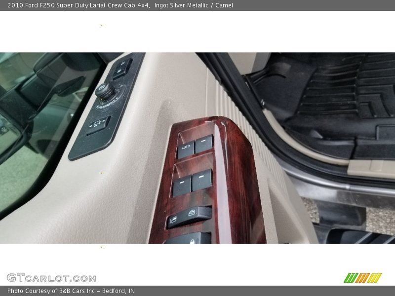 Ingot Silver Metallic / Camel 2010 Ford F250 Super Duty Lariat Crew Cab 4x4