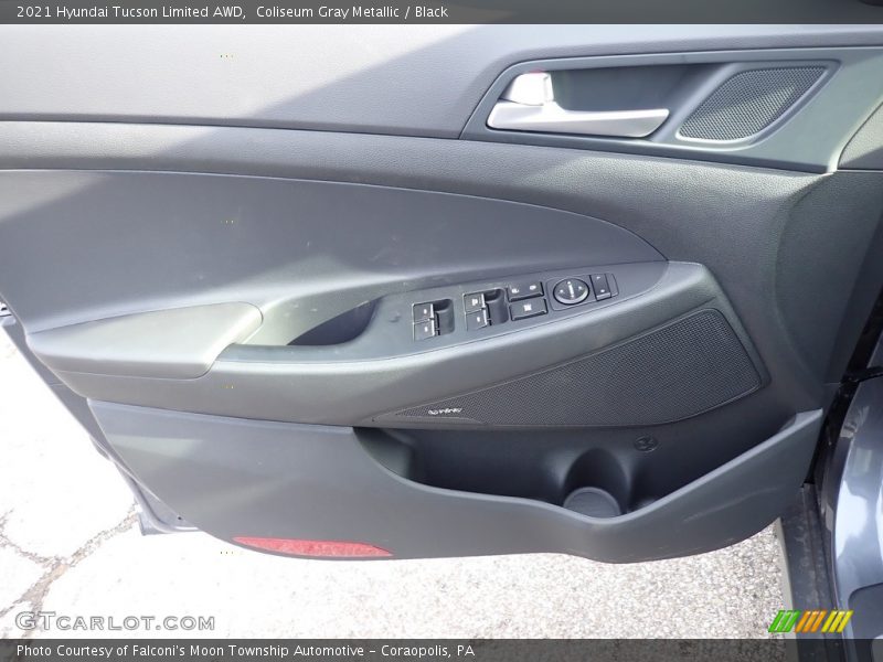 Coliseum Gray Metallic / Black 2021 Hyundai Tucson Limited AWD