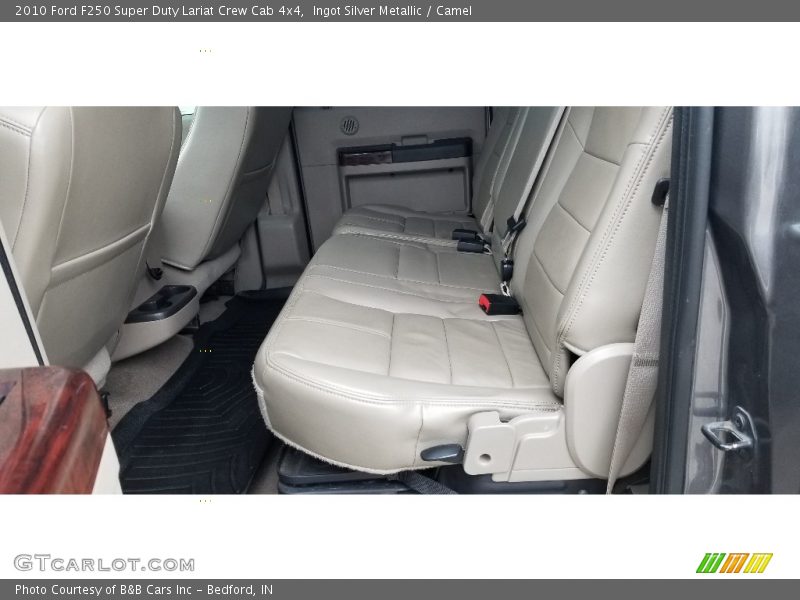 Ingot Silver Metallic / Camel 2010 Ford F250 Super Duty Lariat Crew Cab 4x4