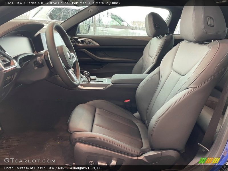 Portimao Blue Metallic / Black 2021 BMW 4 Series 430i xDrive Coupe