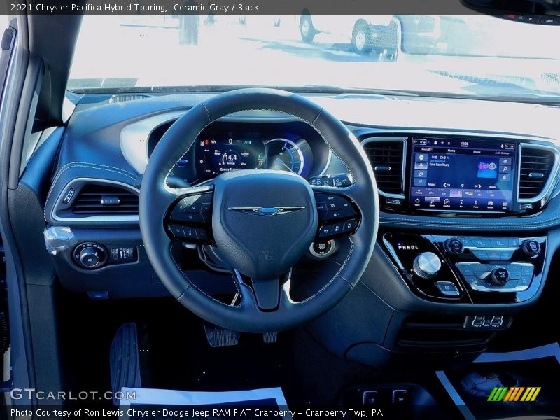 Ceramic Gray / Black 2021 Chrysler Pacifica Hybrid Touring