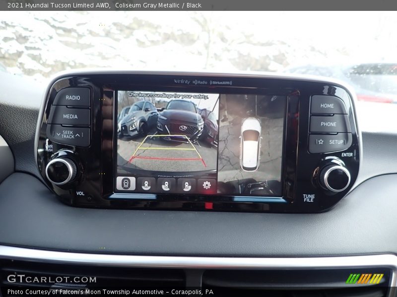 Coliseum Gray Metallic / Black 2021 Hyundai Tucson Limited AWD
