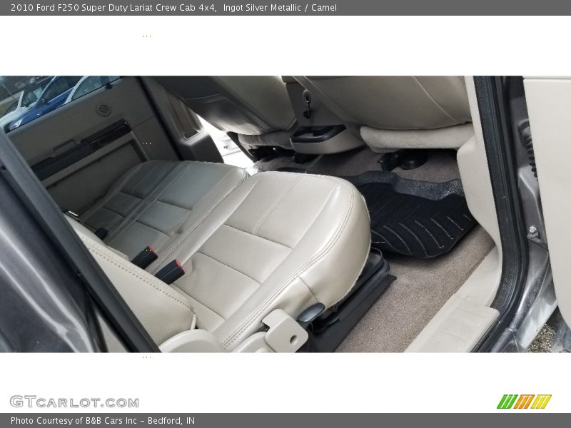 Ingot Silver Metallic / Camel 2010 Ford F250 Super Duty Lariat Crew Cab 4x4