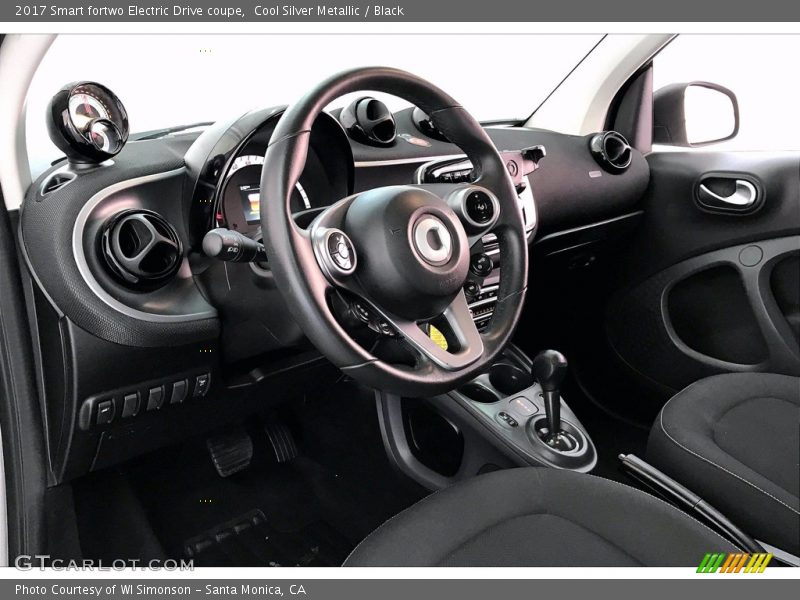  2017 fortwo Electric Drive coupe Black Interior