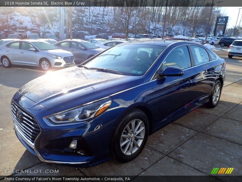 Electric Blue / Gray 2018 Hyundai Sonata SE