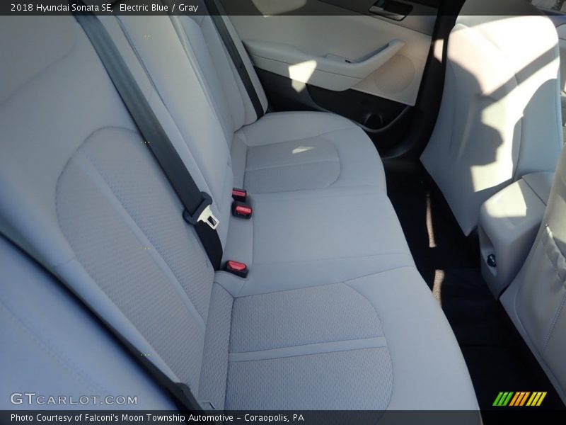 Electric Blue / Gray 2018 Hyundai Sonata SE