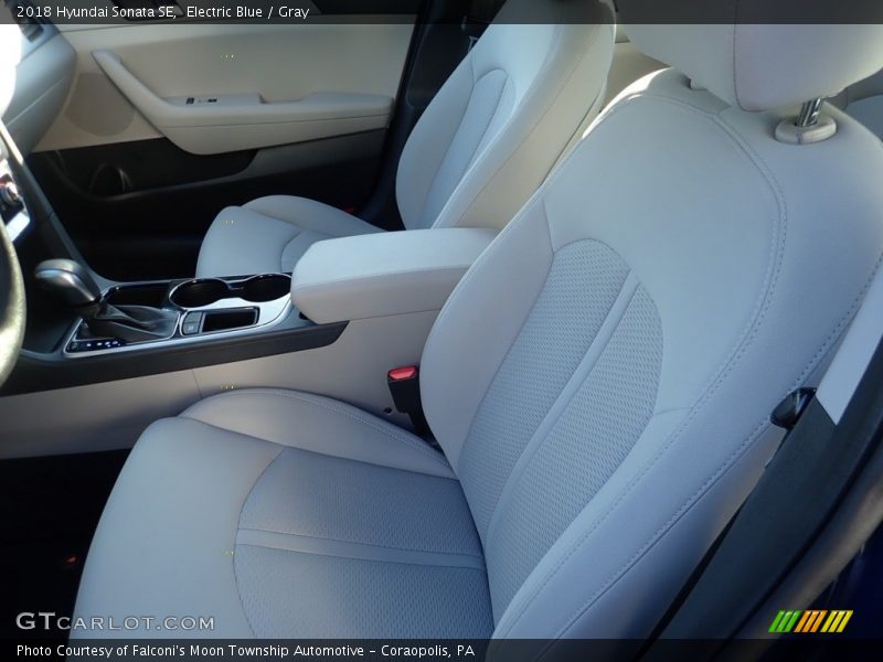 Electric Blue / Gray 2018 Hyundai Sonata SE