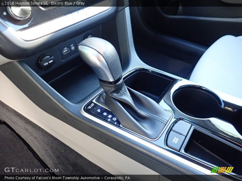 Electric Blue / Gray 2018 Hyundai Sonata SE