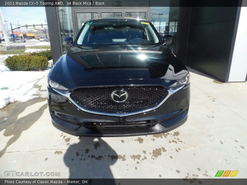 Jet Black Mica / Black 2021 Mazda CX-5 Touring AWD