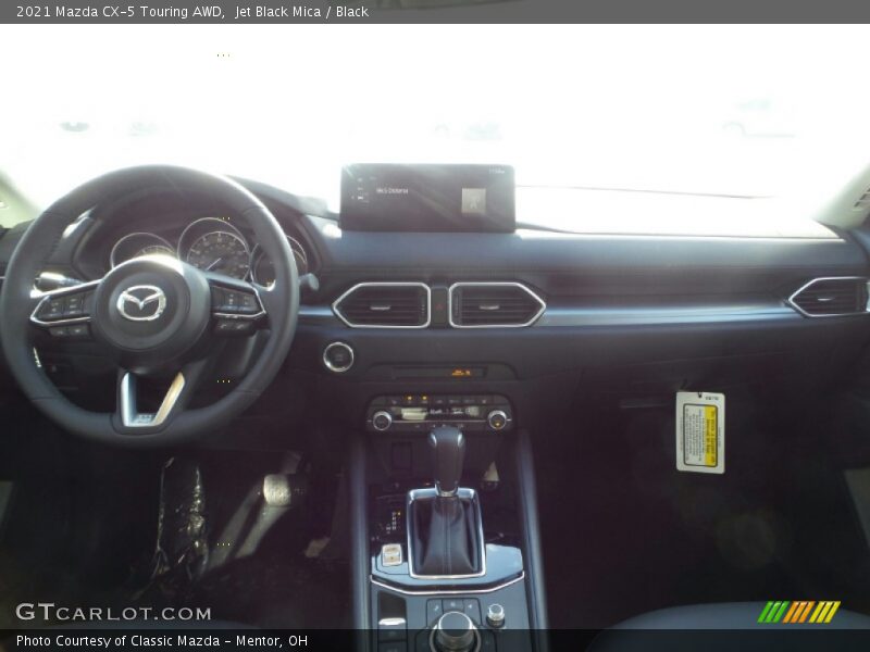 Jet Black Mica / Black 2021 Mazda CX-5 Touring AWD