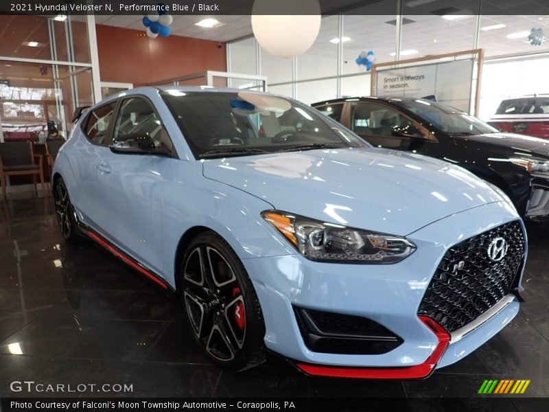  2021 Veloster N Performance Blue