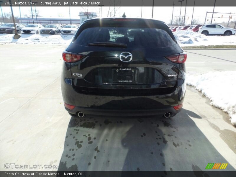 Jet Black Mica / Black 2021 Mazda CX-5 Touring AWD