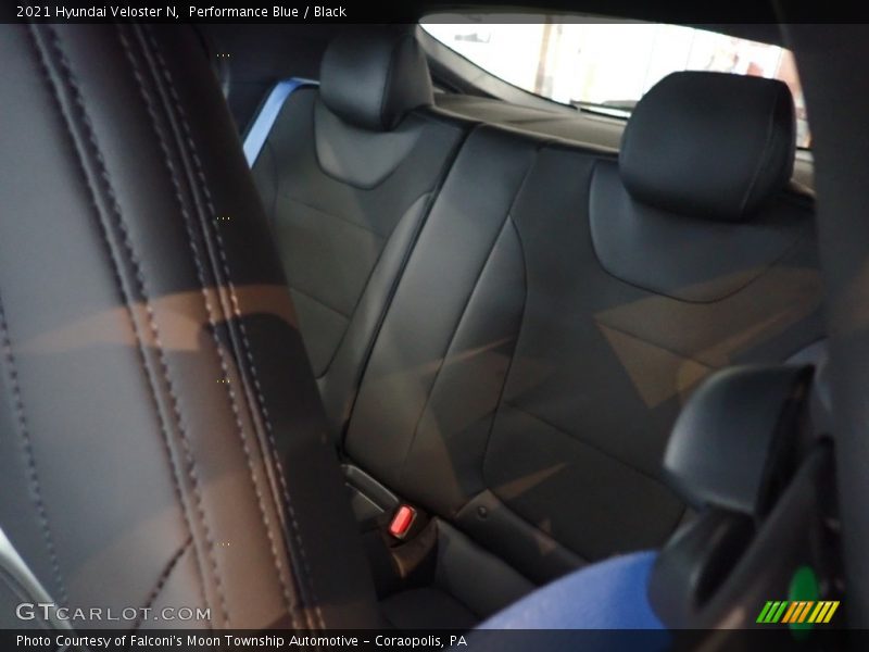 Performance Blue / Black 2021 Hyundai Veloster N