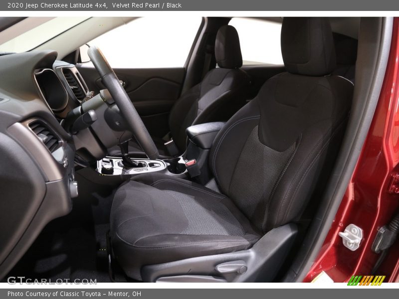 Velvet Red Pearl / Black 2020 Jeep Cherokee Latitude 4x4