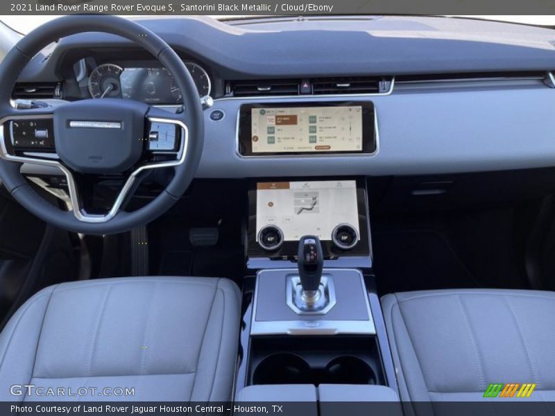 Dashboard of 2021 Range Rover Evoque S