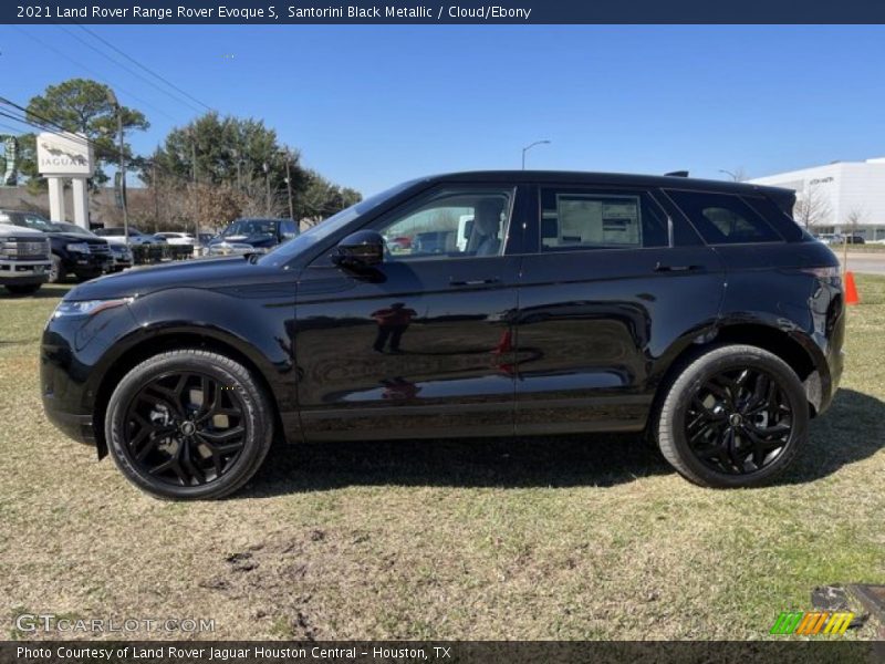  2021 Range Rover Evoque S Santorini Black Metallic