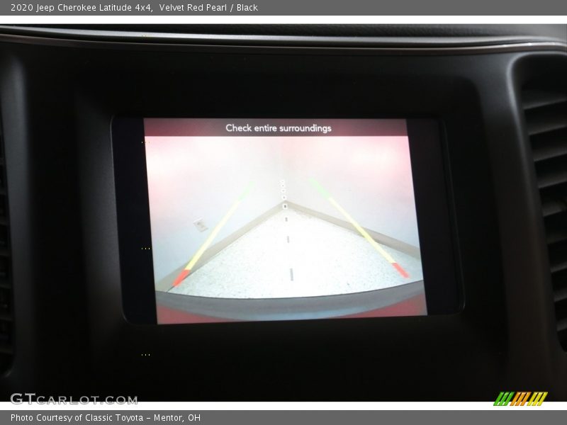 Velvet Red Pearl / Black 2020 Jeep Cherokee Latitude 4x4