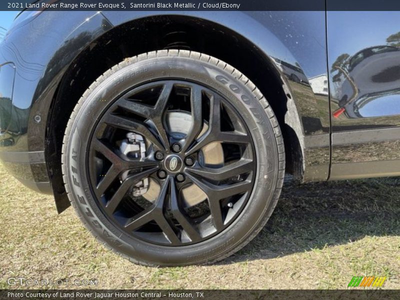 Santorini Black Metallic / Cloud/Ebony 2021 Land Rover Range Rover Evoque S