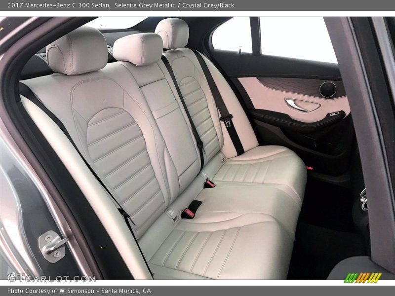 Selenite Grey Metallic / Crystal Grey/Black 2017 Mercedes-Benz C 300 Sedan