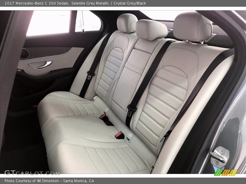 Selenite Grey Metallic / Crystal Grey/Black 2017 Mercedes-Benz C 300 Sedan