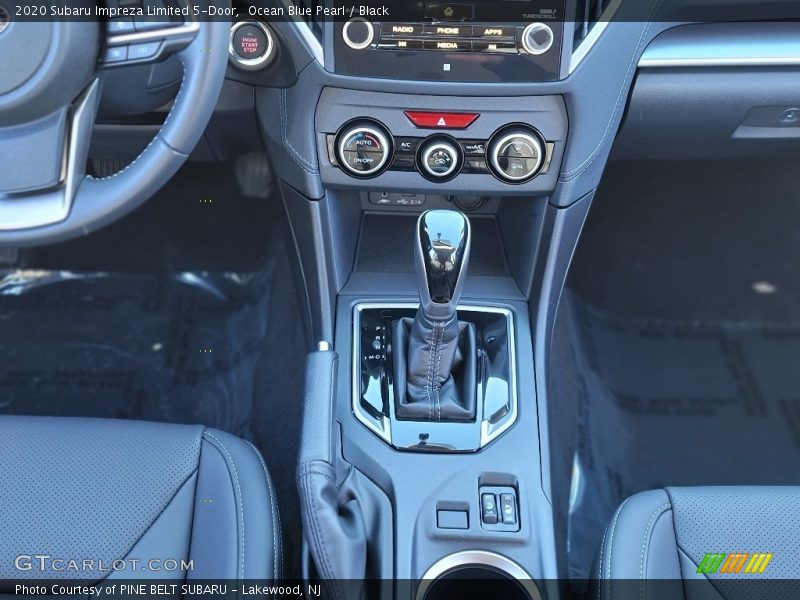 Ocean Blue Pearl / Black 2020 Subaru Impreza Limited 5-Door