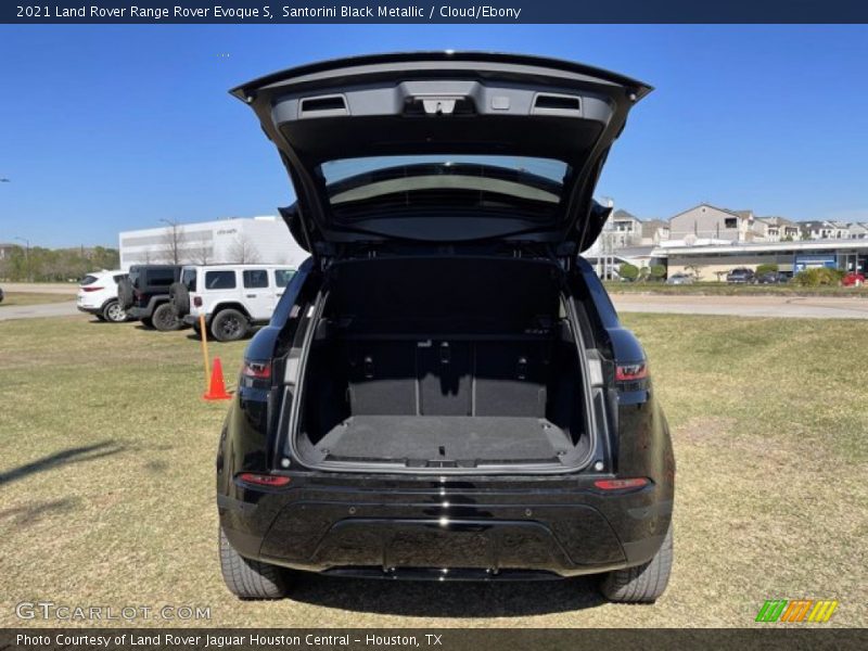 Santorini Black Metallic / Cloud/Ebony 2021 Land Rover Range Rover Evoque S