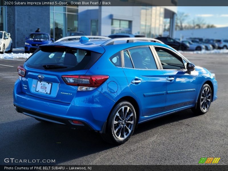 Ocean Blue Pearl / Black 2020 Subaru Impreza Limited 5-Door