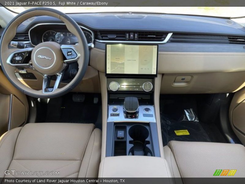 Dashboard of 2021 F-PACE P250 S