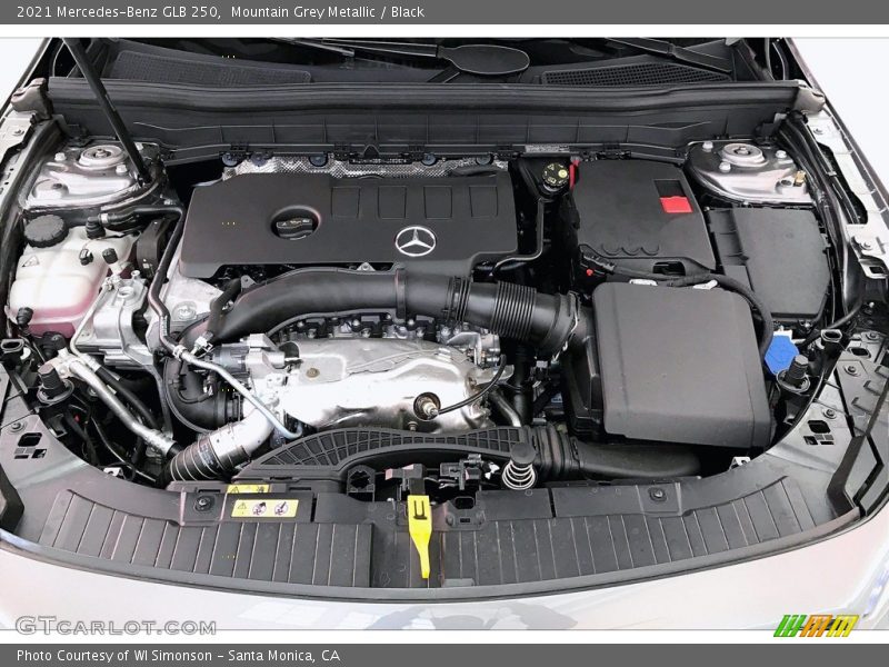 Mountain Grey Metallic / Black 2021 Mercedes-Benz GLB 250