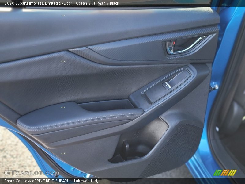 Ocean Blue Pearl / Black 2020 Subaru Impreza Limited 5-Door