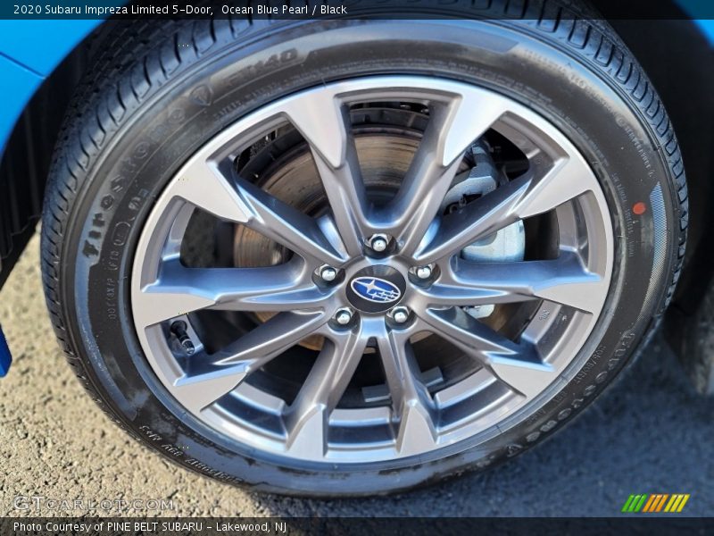 Ocean Blue Pearl / Black 2020 Subaru Impreza Limited 5-Door