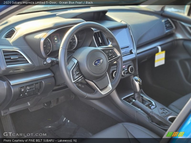 Ocean Blue Pearl / Black 2020 Subaru Impreza Limited 5-Door
