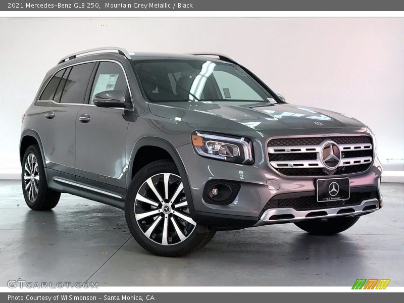 Mountain Grey Metallic / Black 2021 Mercedes-Benz GLB 250
