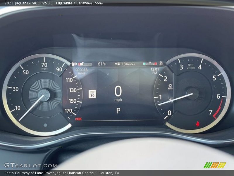  2021 F-PACE P250 S P250 S Gauges