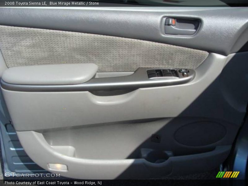 Blue Mirage Metallic / Stone 2008 Toyota Sienna LE