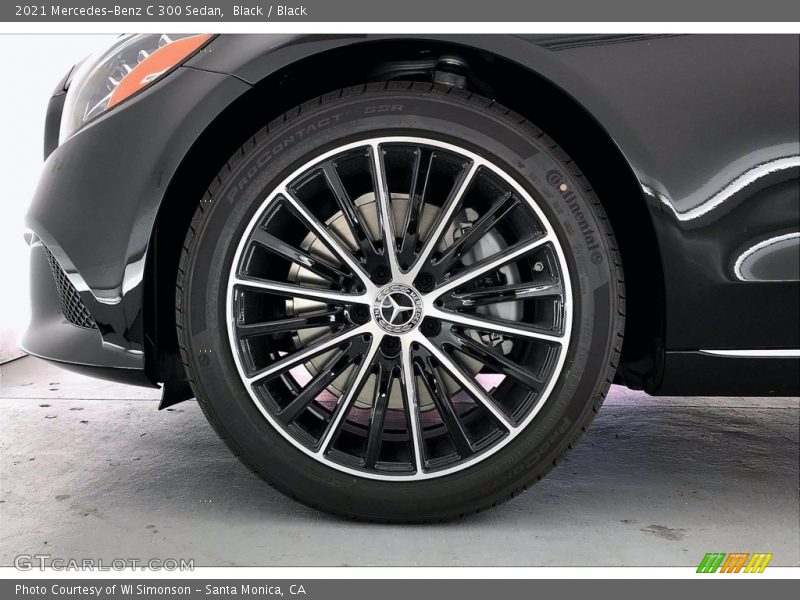 Black / Black 2021 Mercedes-Benz C 300 Sedan