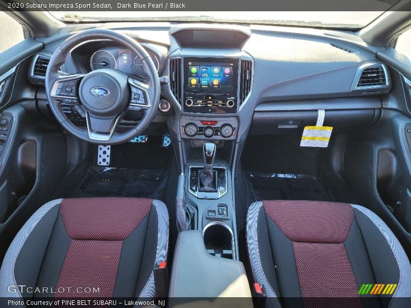 Dark Blue Pearl / Black 2020 Subaru Impreza Sport Sedan