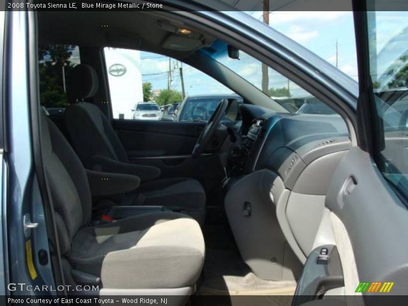 Blue Mirage Metallic / Stone 2008 Toyota Sienna LE