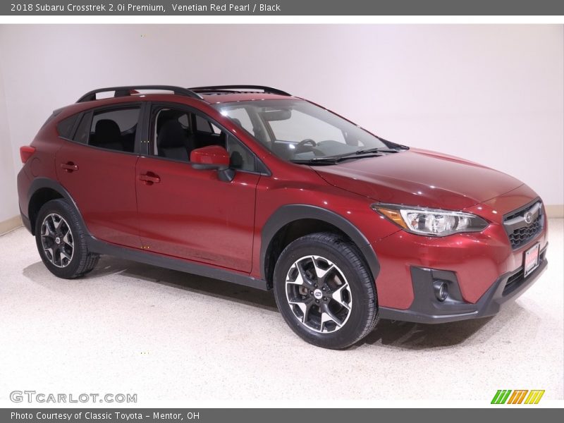 Venetian Red Pearl / Black 2018 Subaru Crosstrek 2.0i Premium