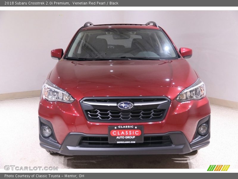 Venetian Red Pearl / Black 2018 Subaru Crosstrek 2.0i Premium
