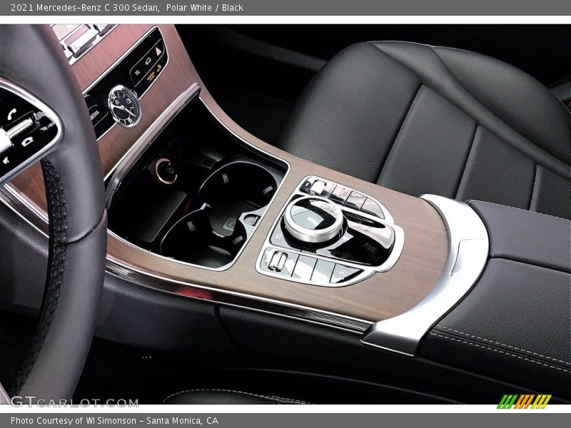 Polar White / Black 2021 Mercedes-Benz C 300 Sedan