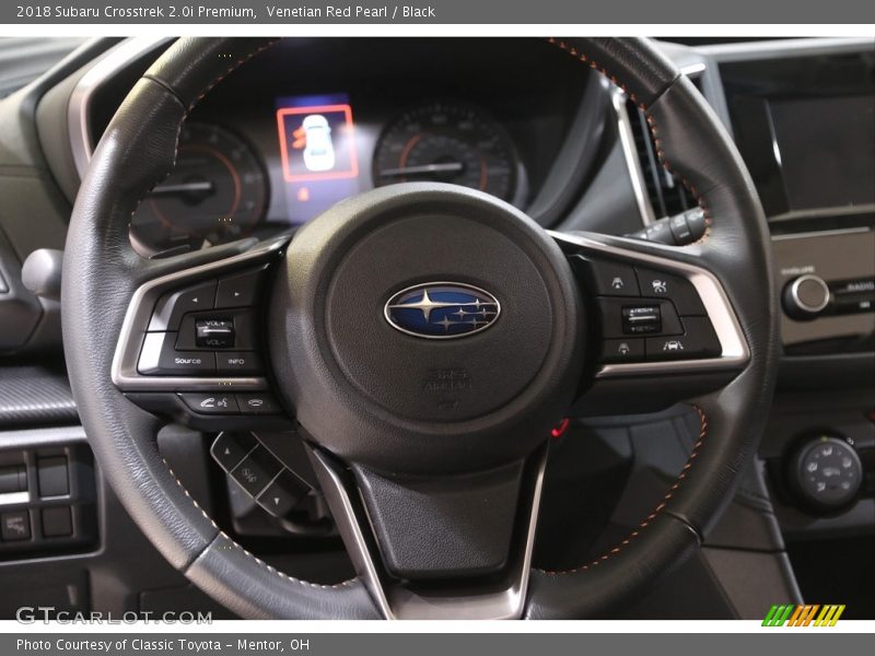 Venetian Red Pearl / Black 2018 Subaru Crosstrek 2.0i Premium