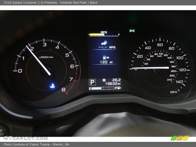Venetian Red Pearl / Black 2018 Subaru Crosstrek 2.0i Premium