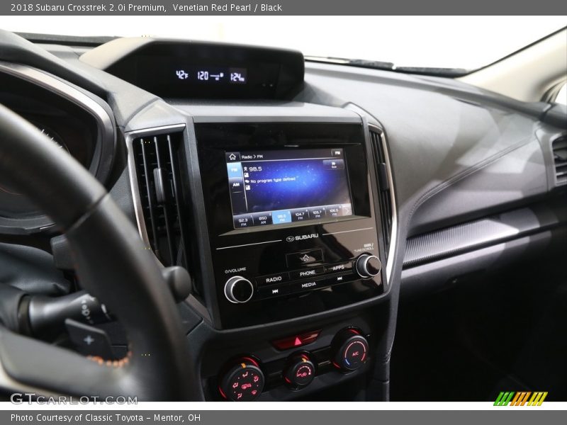 Venetian Red Pearl / Black 2018 Subaru Crosstrek 2.0i Premium