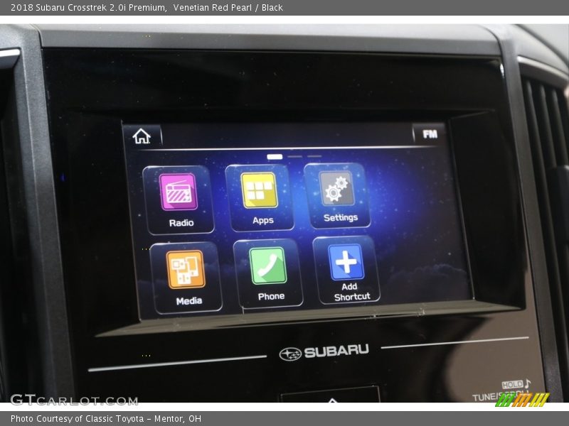 Venetian Red Pearl / Black 2018 Subaru Crosstrek 2.0i Premium