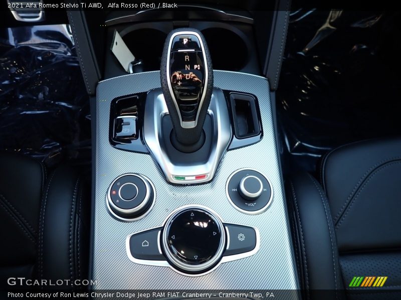 Alfa Rosso (Red) / Black 2021 Alfa Romeo Stelvio Ti AWD